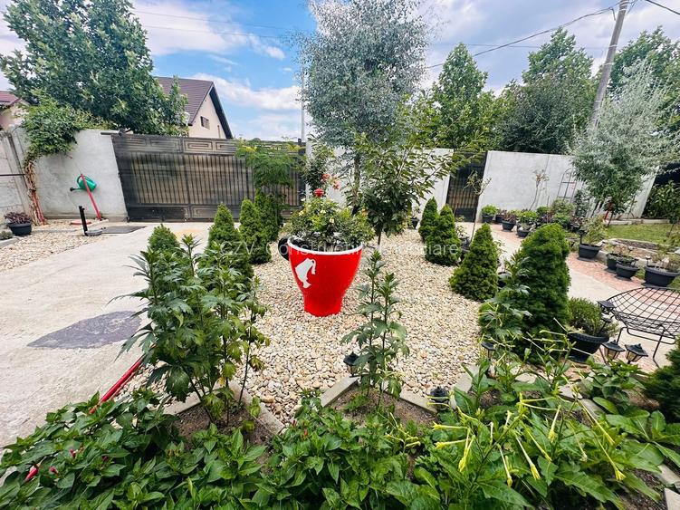 Parter cu structură pentru etaj, curte amenajată și organizare impeca - 13