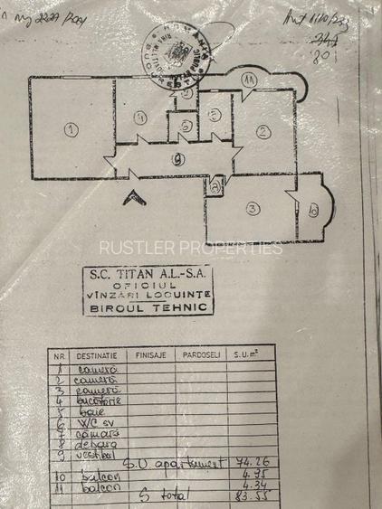Apartament 3 camere, 84mp, zona Unirii - 12