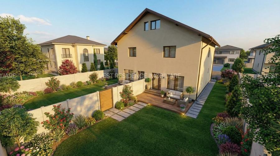 Case individuale unite, 4 camere, toate utilitatile, STB, Comision 0 - 11