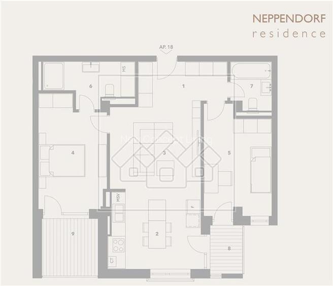 Apartament de vanzare in Sibiu - bloc nou, cu lift, zona buna - 6