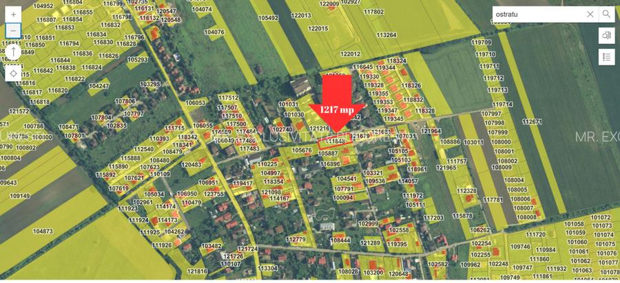 Teren de vânzare în Corbeanca –  Ostratu, parcelabil, comision 0% - 5