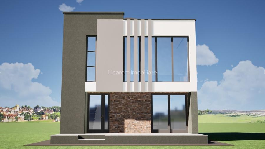 Vila LUX Parter+Etaj(stil mediteranean) in Stupini zona Plugarilor - 2