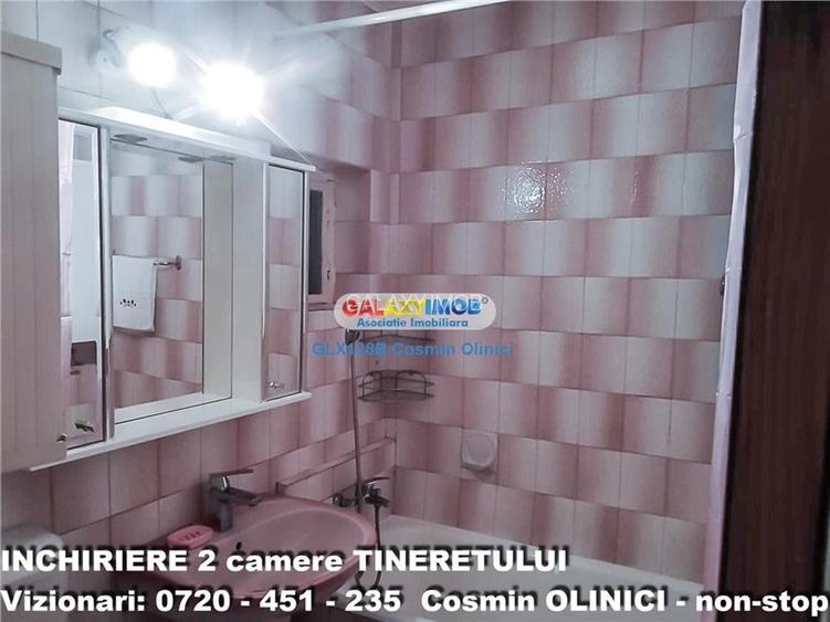 Inchiriere apartament 2 camere Tineretului langa parc mobilat utilat - 15