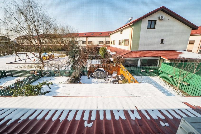Duplex P+1+M cu grădină proprie, terasă și acces la piscină. - 26