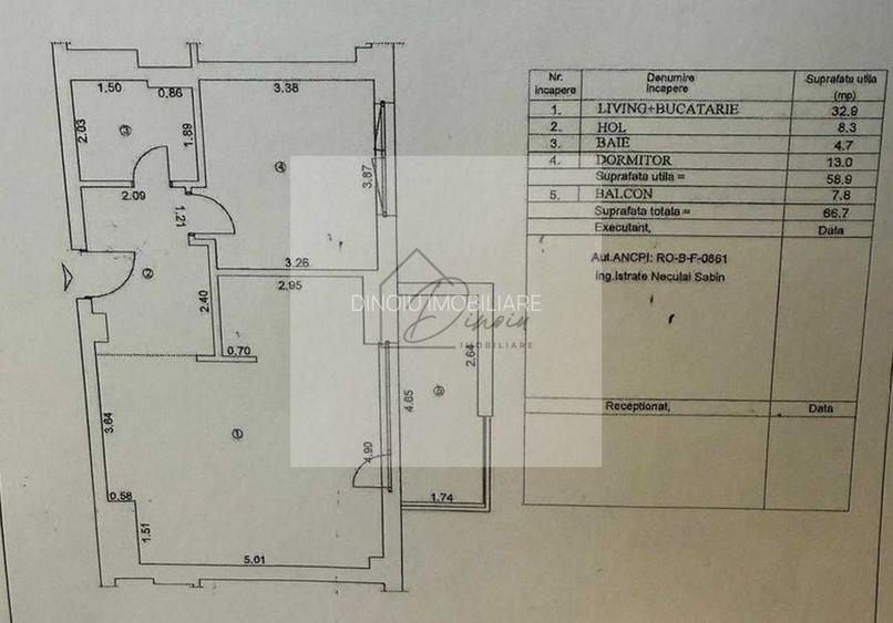 Apartament 2 camere  Residence 5 Forest I Pipera I NOU I COM 0% - 4