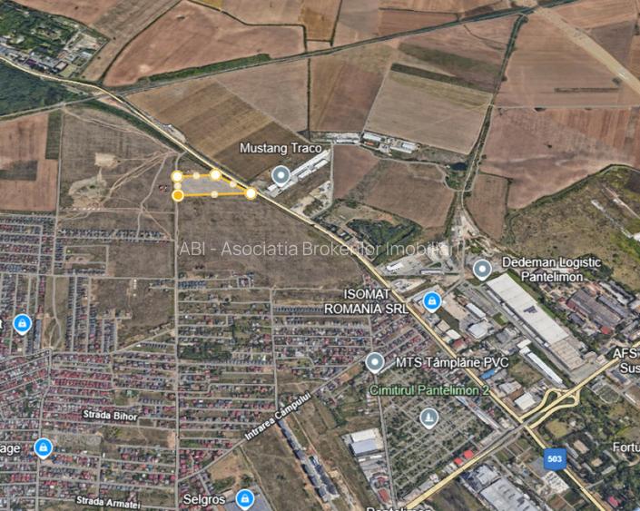 De vanzare | Teren 35.369 | Intravilan| Pantelimon | Centura - 3