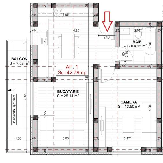 Giroc – zona ESO | Bloc nou P+3 | Lift | TVA si Loc de Parcare incluse - 6