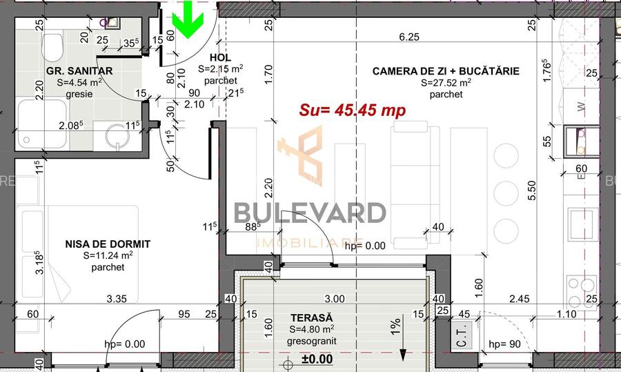 Comision 0. Apartament 2 camere, bloc nou in Apahida! - 1