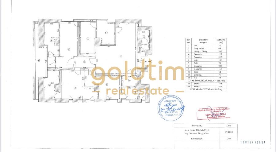 APARTAMENT LUX/BLOC BOUTIQUE/TERASA26MP/ZONA DE REFERINTA/CHARLES DE GAULLE - 28
