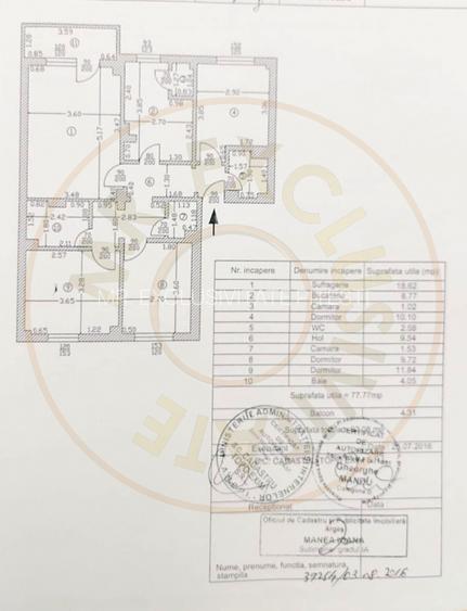 Apartament 4 camere Bascov spatios, et.2, centrala termica - 12
