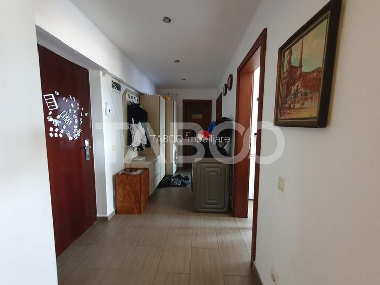 Apartament 4 camere  120 mp utili + balcon etaj 2 mobilat utilat - 9