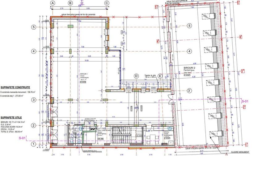 Spatiu de birouri premium – Etaj 1- in inima orasului Cluj-Napoca - 1