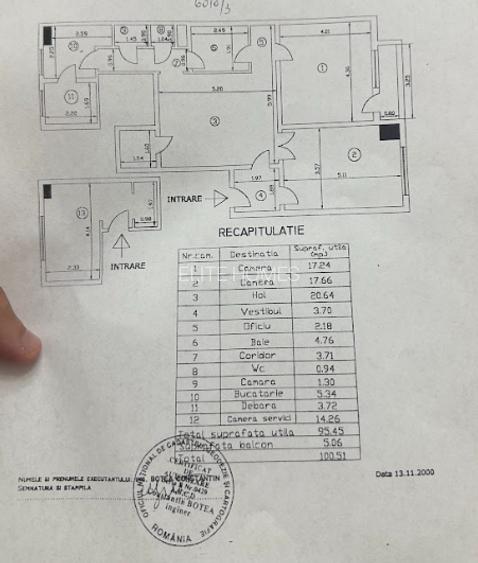 Apartament de 3 camere+garsoniera Stefan cel Mare/3 Rooms+studio Stefan cel Mare - 20