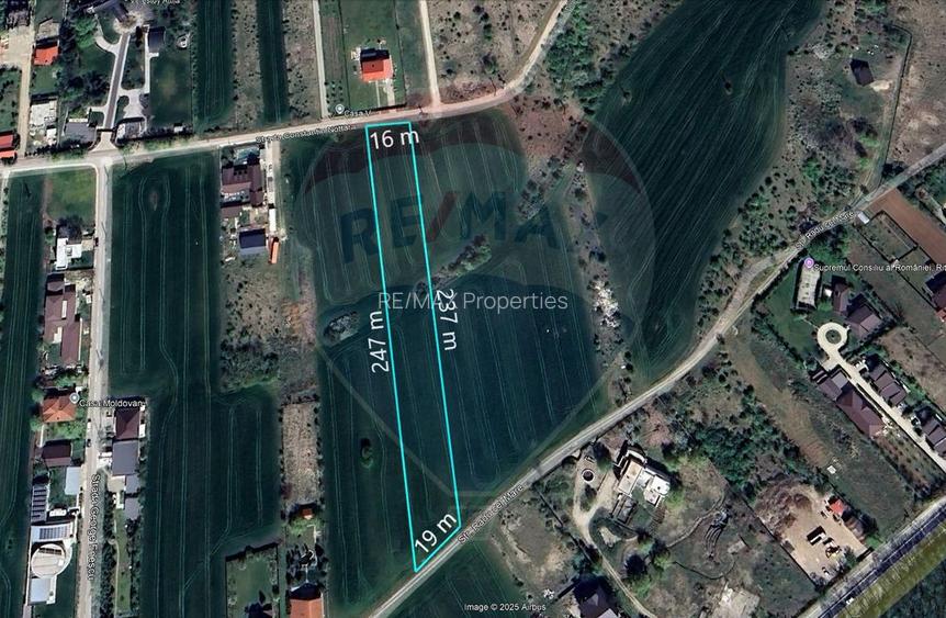 Teren intravilan, 3916 mp, dubla deschidere, Vladisceasca - 2