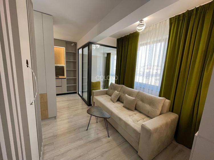 Studio Premium | Comat Towers | Living & Dormitor Delimitate - 3