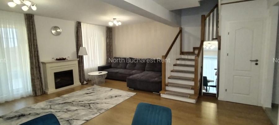 Vila De Inchiriat | Ansamblu Privat | Curte Mare | Corbeanca - 3