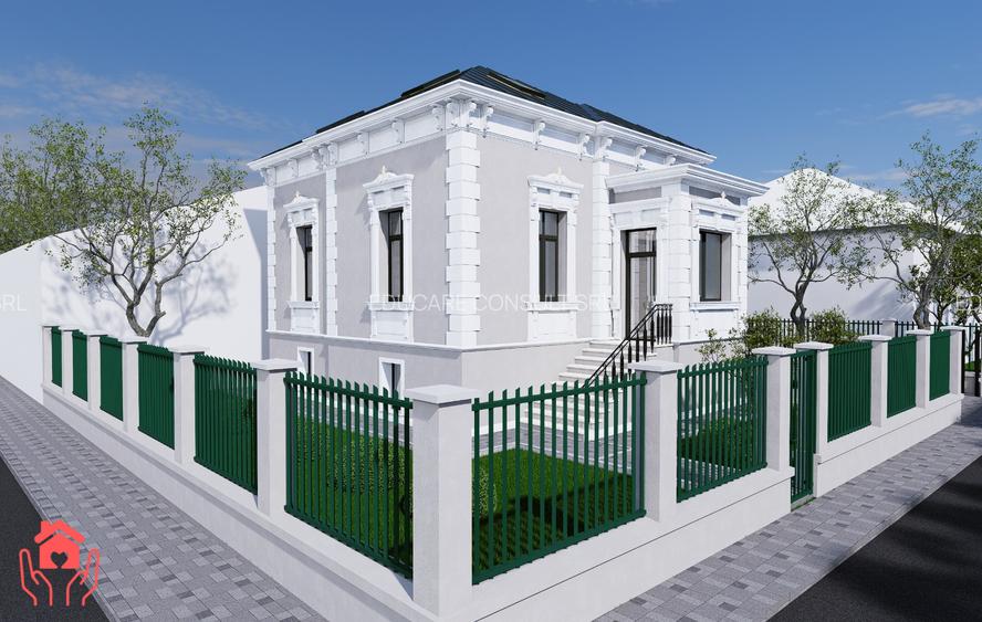UNIRII (Piata Regina Maria)-Vila interbelica cu proiect autorizat, 2 deschideri! - 4