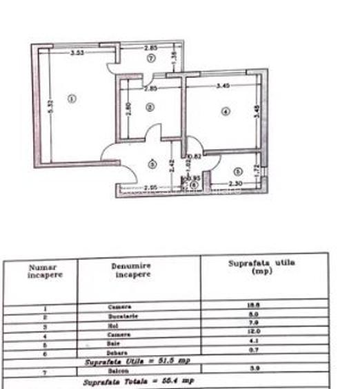 Apartament 2 Camere,Rahova,bl.1986,reabilitat,et.2/4,DECOMANDAT,Liber - 8