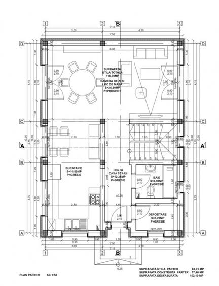 Casa tip duplex, la alb - Sura Mica - COMISION 0 - 10