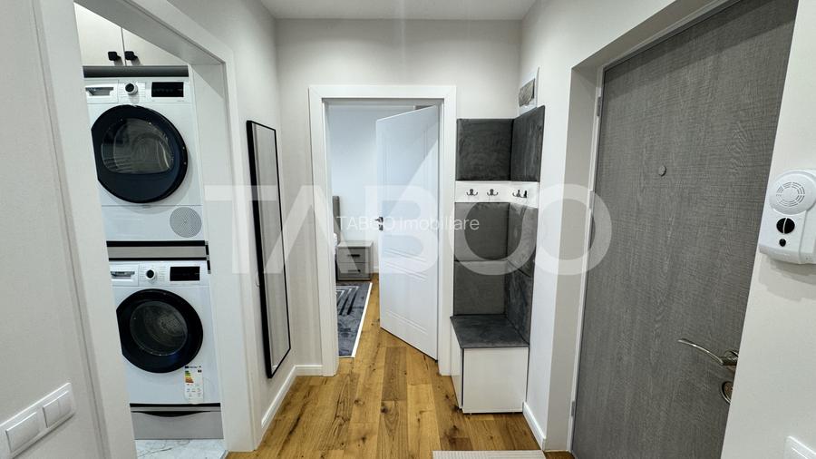 Apartament SUPERB 2 camere MOBILAT UTILAT 40mpu Doamna Stanca Sibiu - 8