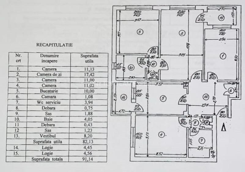 4 camere  - Metrou Aparatorii Patriei - Str. Mariuca - Sector 4 - 14