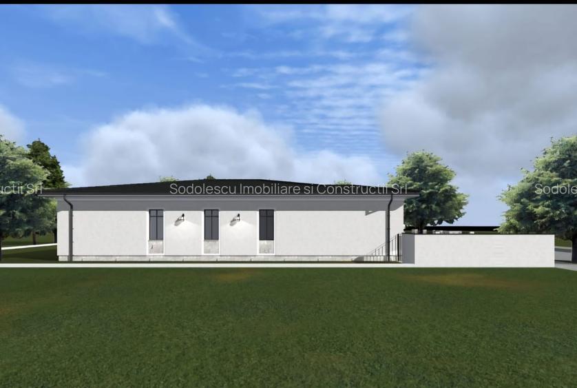 Locuinta individuala cu garaj- in stil mediteranean - 13