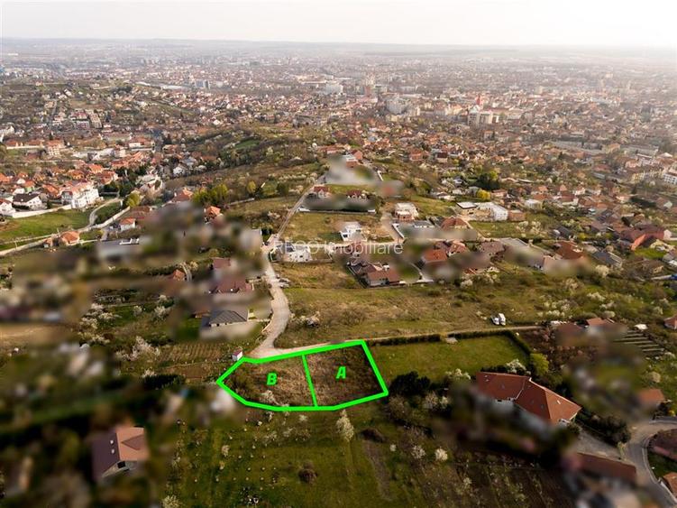RECO Teren intravilan in Oradea zona dealuri cu panorama 1500mp - 8