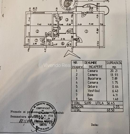 Apartament 2 camere Unirii | Camera de Comert | centrala proprie - 14
