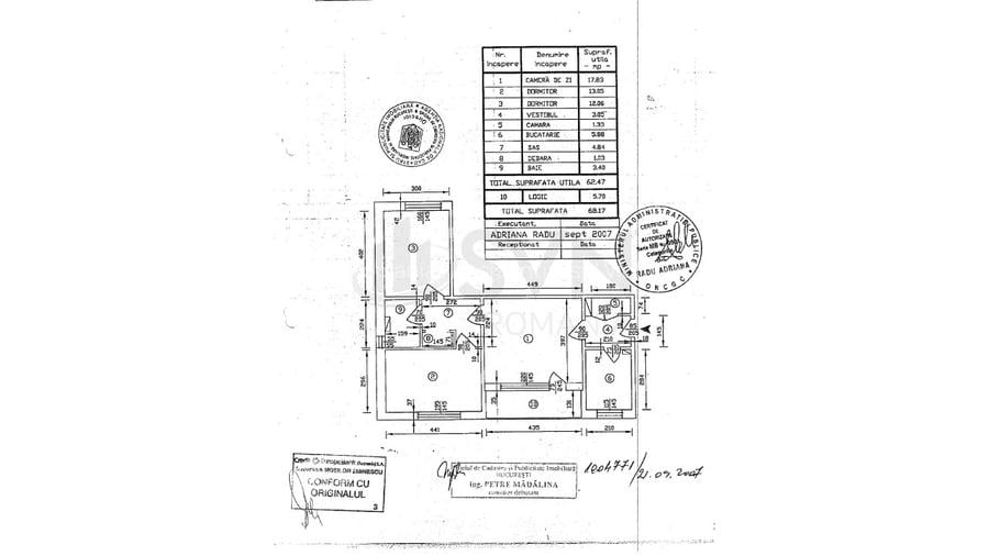 REA1023877 Apartament 3 Camere Masina de Paine Sector 2 de Vanzare - 9
