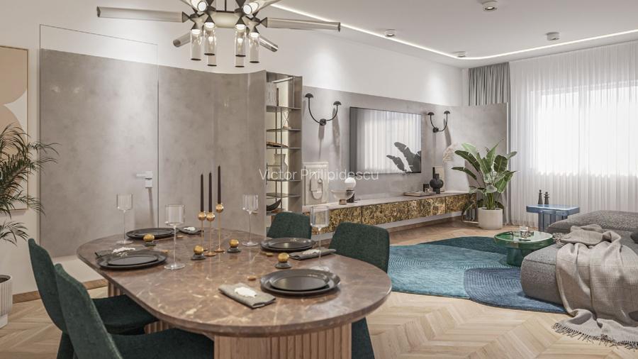 Apartament 3 camere 106 mp in Ansamblul Skylight, parcare gratuita - 30% Avans - 4