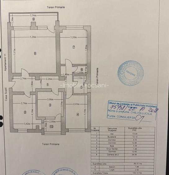 Apartament 4 camere în Focșani – Central - Mobilat și Utilat - 12
