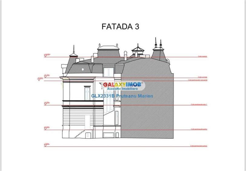 Inchiriere vila Aristrocrata cu traditie in apropriere de Piata Romana