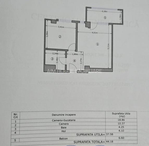 Ap. 2 camere, mobilat/utilat – Chiajna, Str. Tineretului-De inchiriat - 7