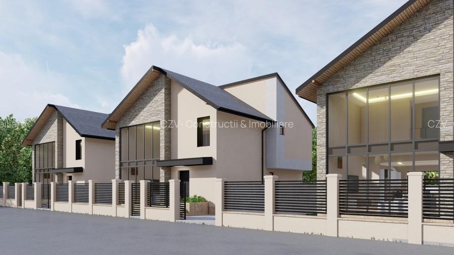 Vile individuale moderne – Living spectaculos  pe două niveluri - 2