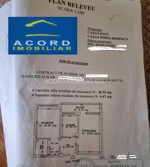 Gara mangaliei-apartament 2 camere decomandat 52 mp - 19