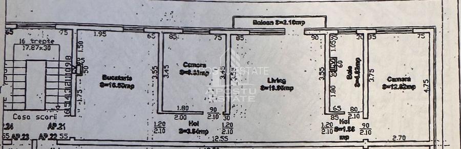 Apartament cu 3 camere decomandat, 69mp utili, zona Sagului, Timisoara - 12