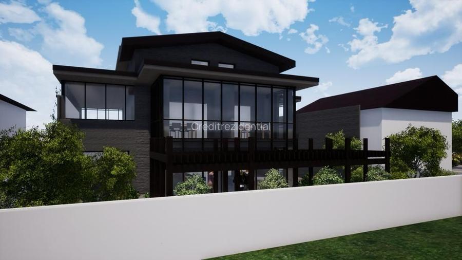 Vilă individuală- P+1+M | 19 camere | 400 mp utili/ 8 parcari - 21