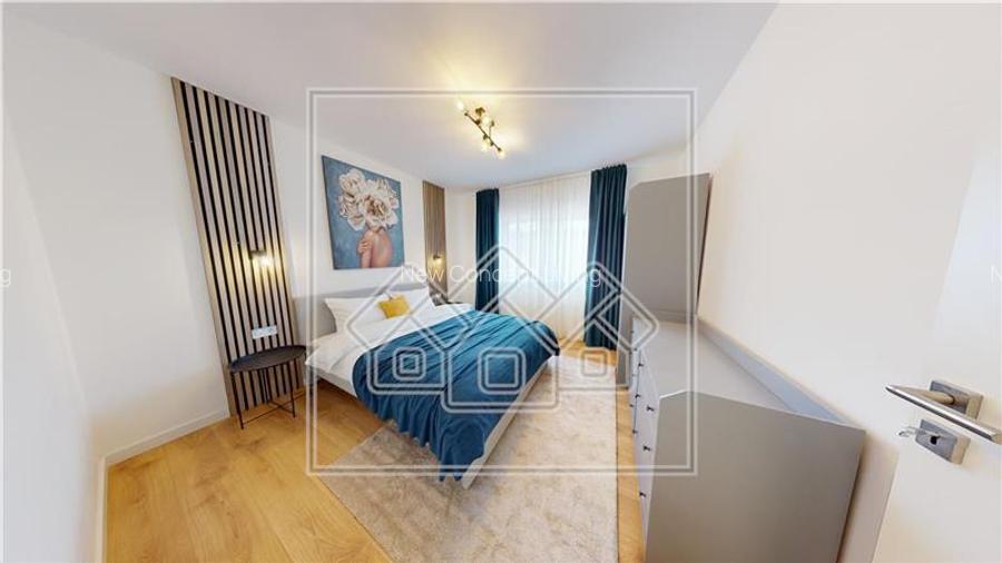 Penthouse 3 camere, intabulat, mobilat si utilat (NCL-41D-Mi) - 7