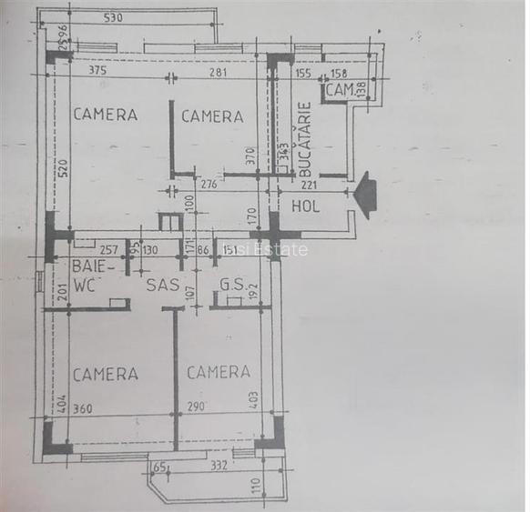 Gara Bd Silvestru - Apartament 4 camere 102mp - 2
