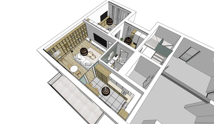 Pisoni Rezidence, Str. Pisoni -apartament 2 camere cu loc de parcare - 1