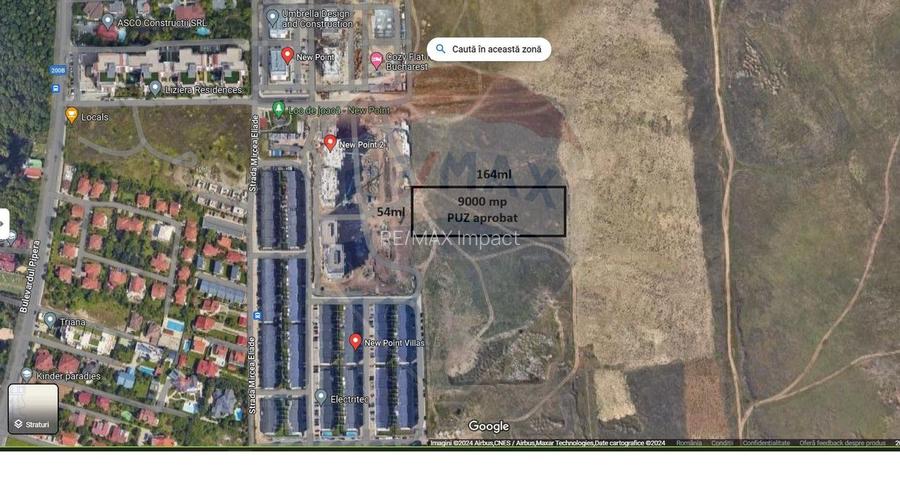 Teren intravilan de vanzare 9000 mp  Bulevardul Pipera - 5