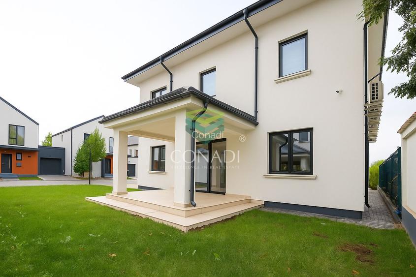 Vila spațioasa si elegantă în Corbeanca – 9 camere, 5 băi, mobilată - 16