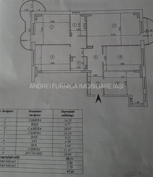 Apartament 4 camere zona Nicolina - 2