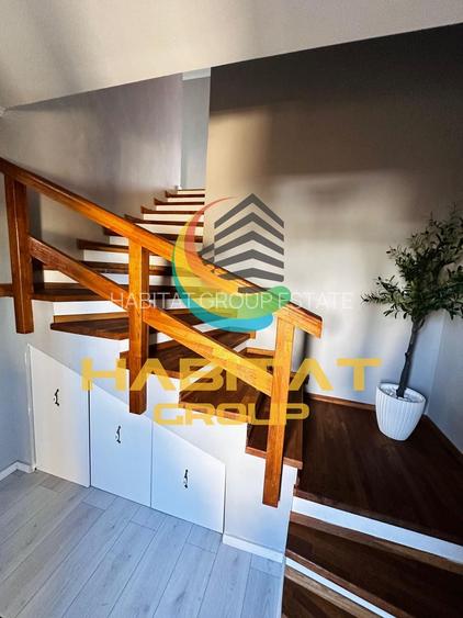 Vila 5 camere, complet mobilată utilată 130 mp utili, teren 250 mp, parter etaj - 10