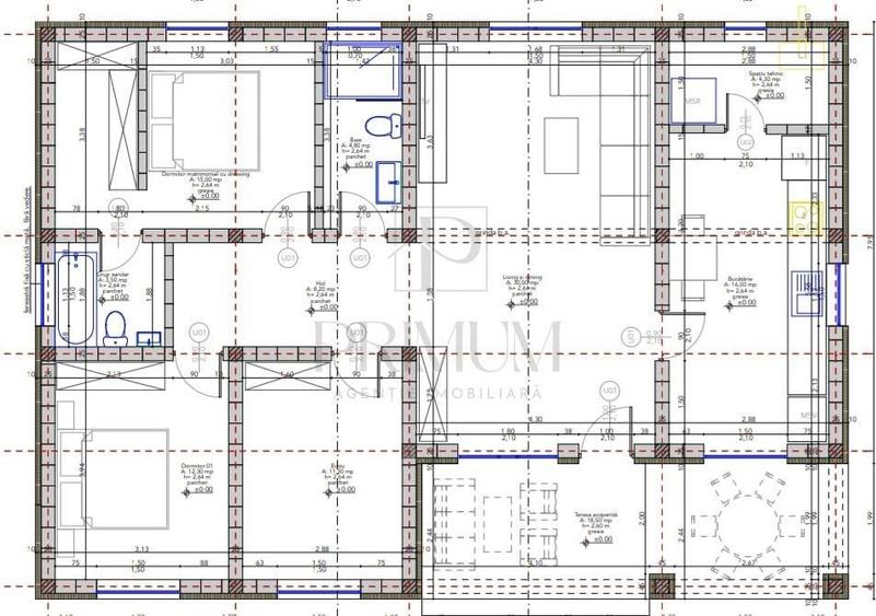 CASA INDIVIDUALA - FINISAJE PREMIUM - TEREN 748 MP - ZONA LINISTITA - 2