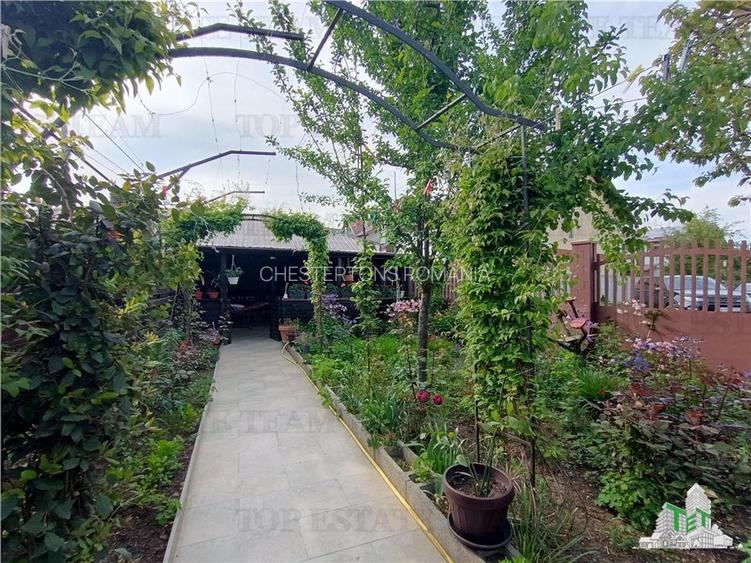 Casa deosebita P+1 cu 4 camere, foisor in curte si garaj, in Bragadiru aproape d - 27