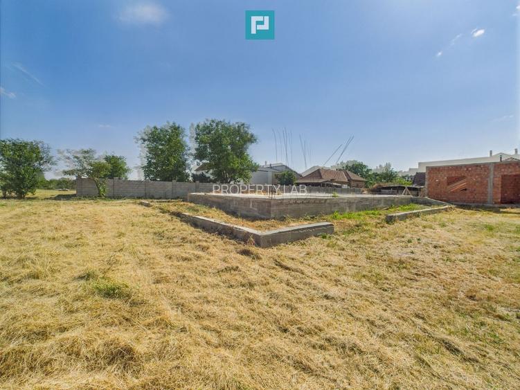 Teren 1000 mp Uliuc, cu fundație și proiect casă - 7