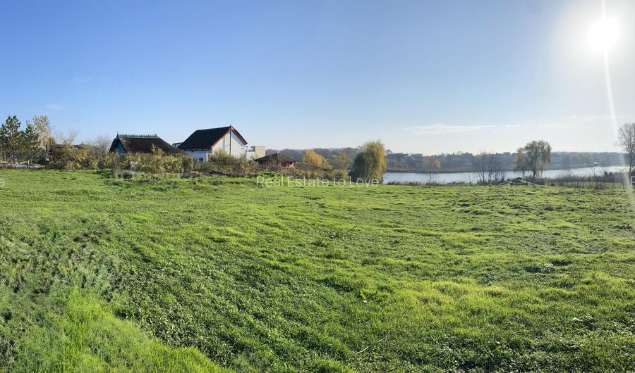 Teren vedere panoramica partial lac si padure, central, toate utilitatile - 7