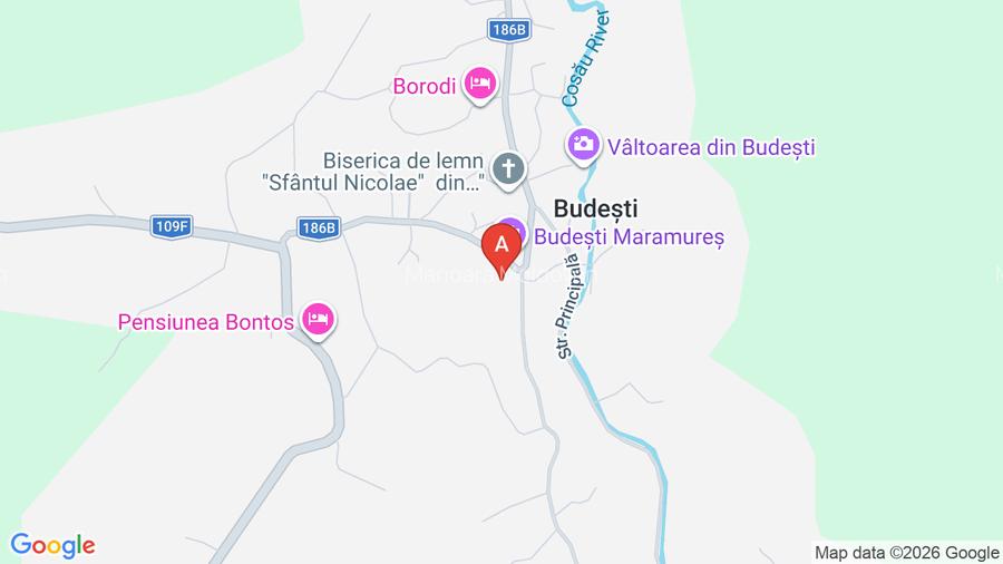 Vand teren intravilan 9 ari, zona centrala ,cu bucatarie si pivnita, apa, curent - 2