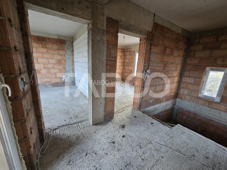 Casa tip duplex de vanzare 120 utili teren 300 mp Sura Mica Sibiu - 10